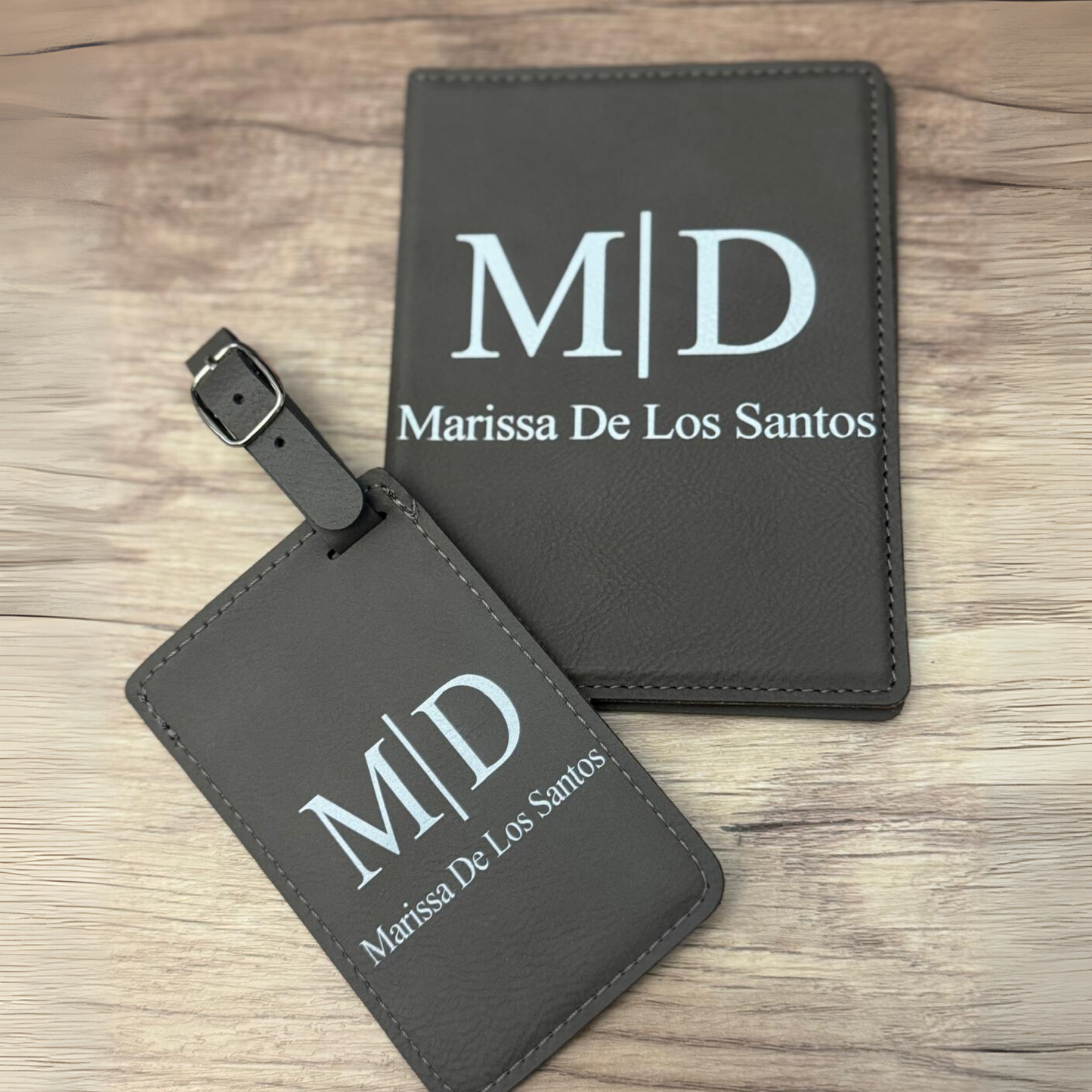 Travel Set - Luggage Tag + Passport Holder