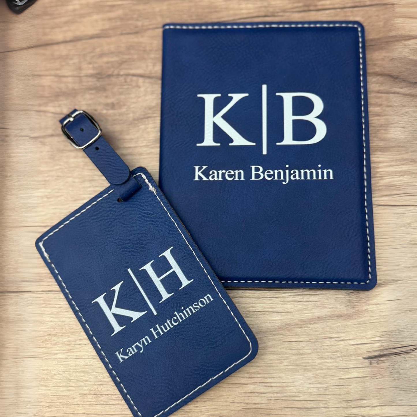Travel Set - Luggage Tag + Passport Holder