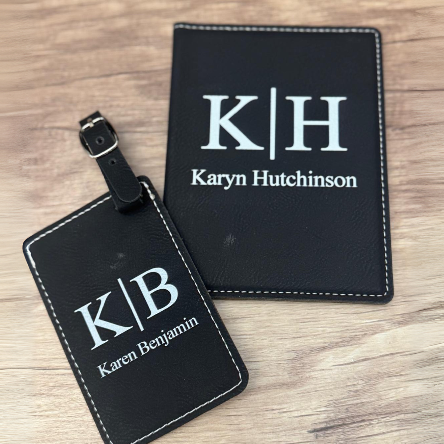 Travel Set - Luggage Tag + Passport Holder