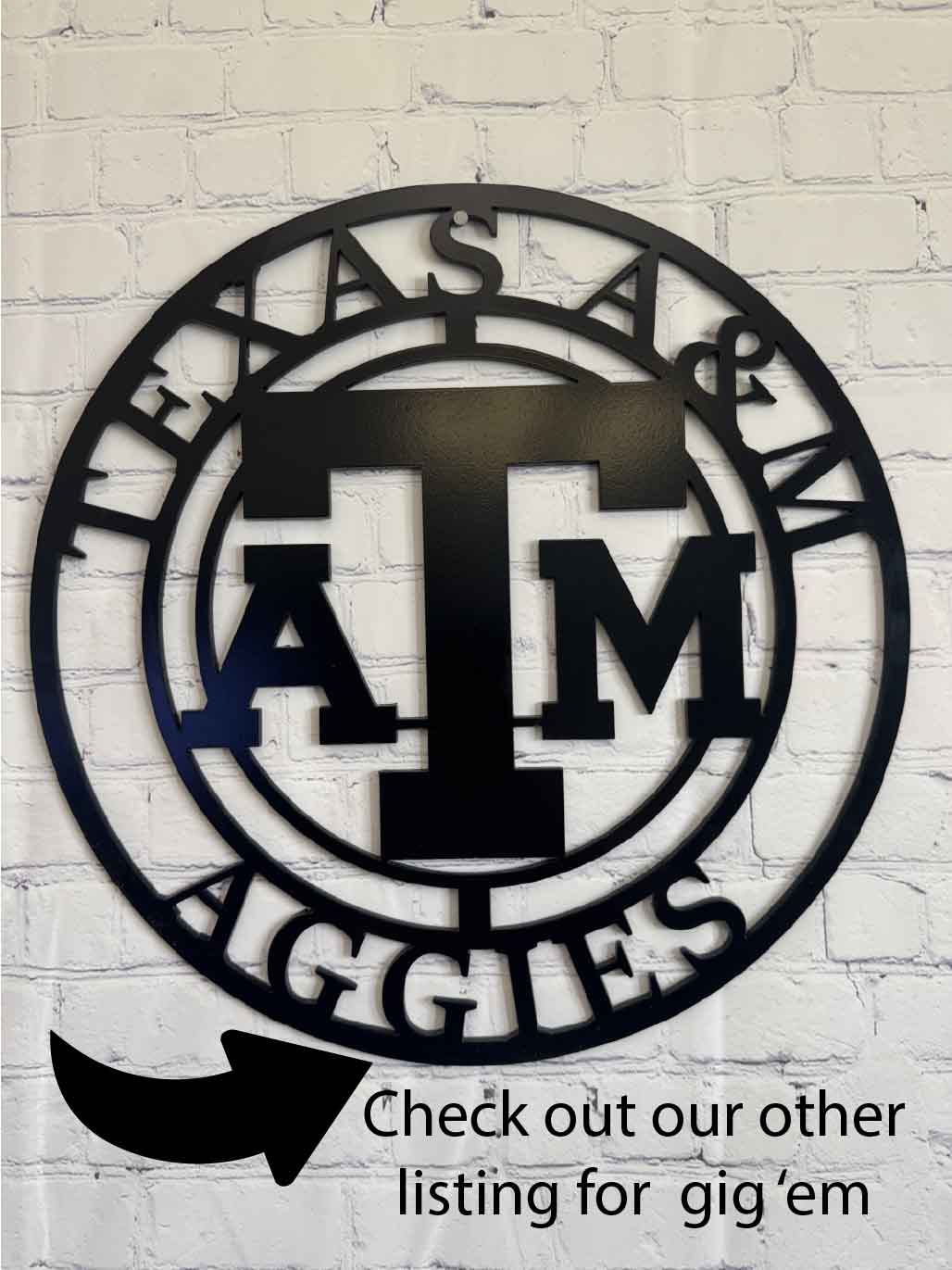 TAMU Aggies - ATM Metal Sign