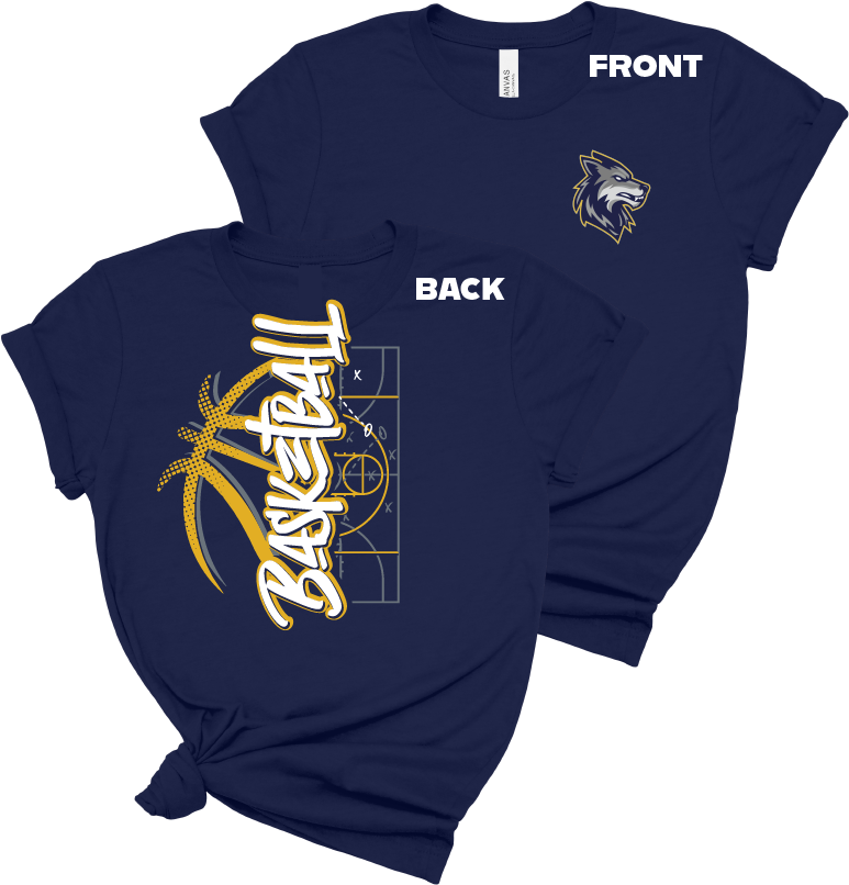 T-Shirt Basketball - LOBOS Court