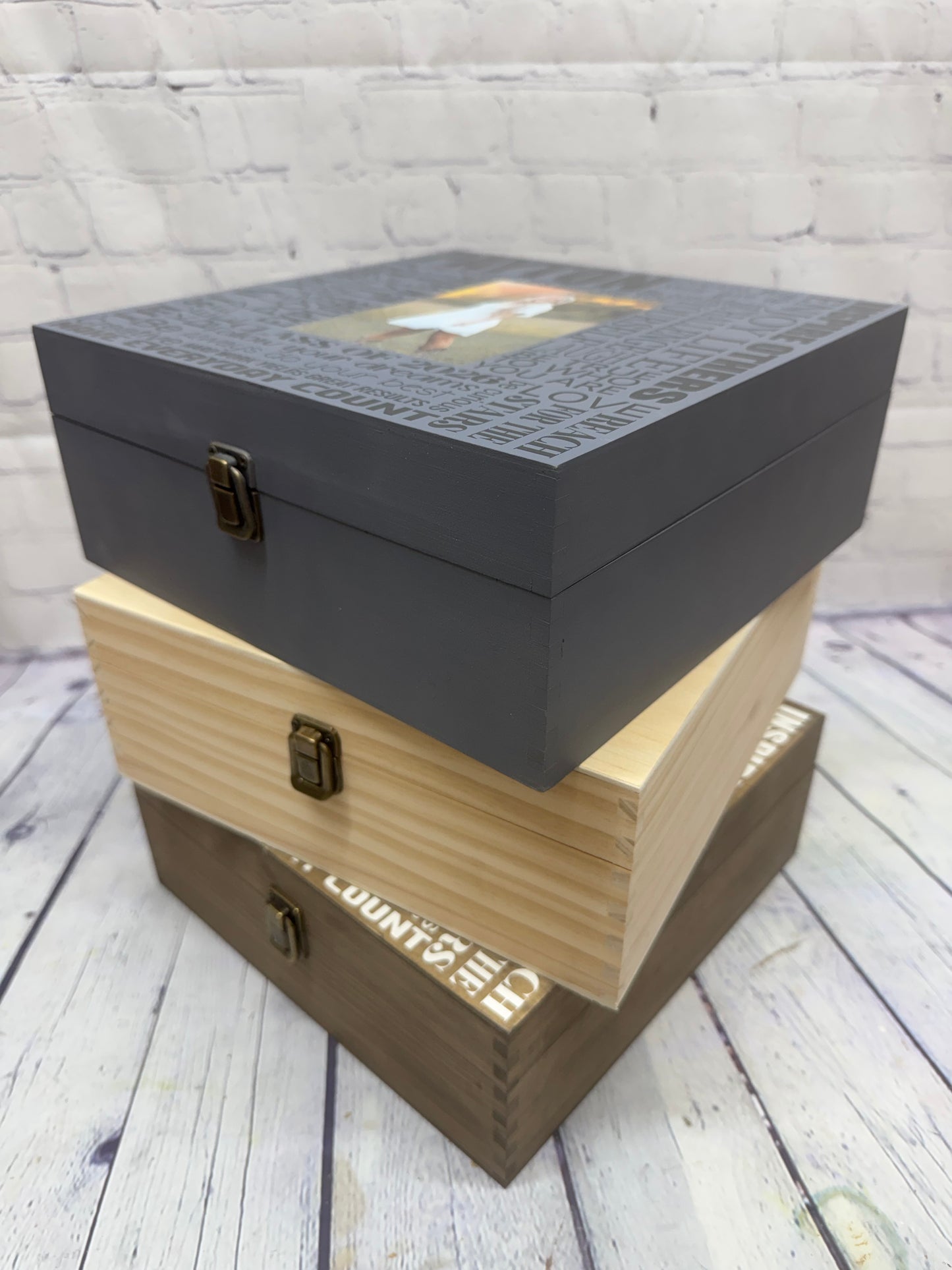 Personalized Graduation Keepsake Boxes