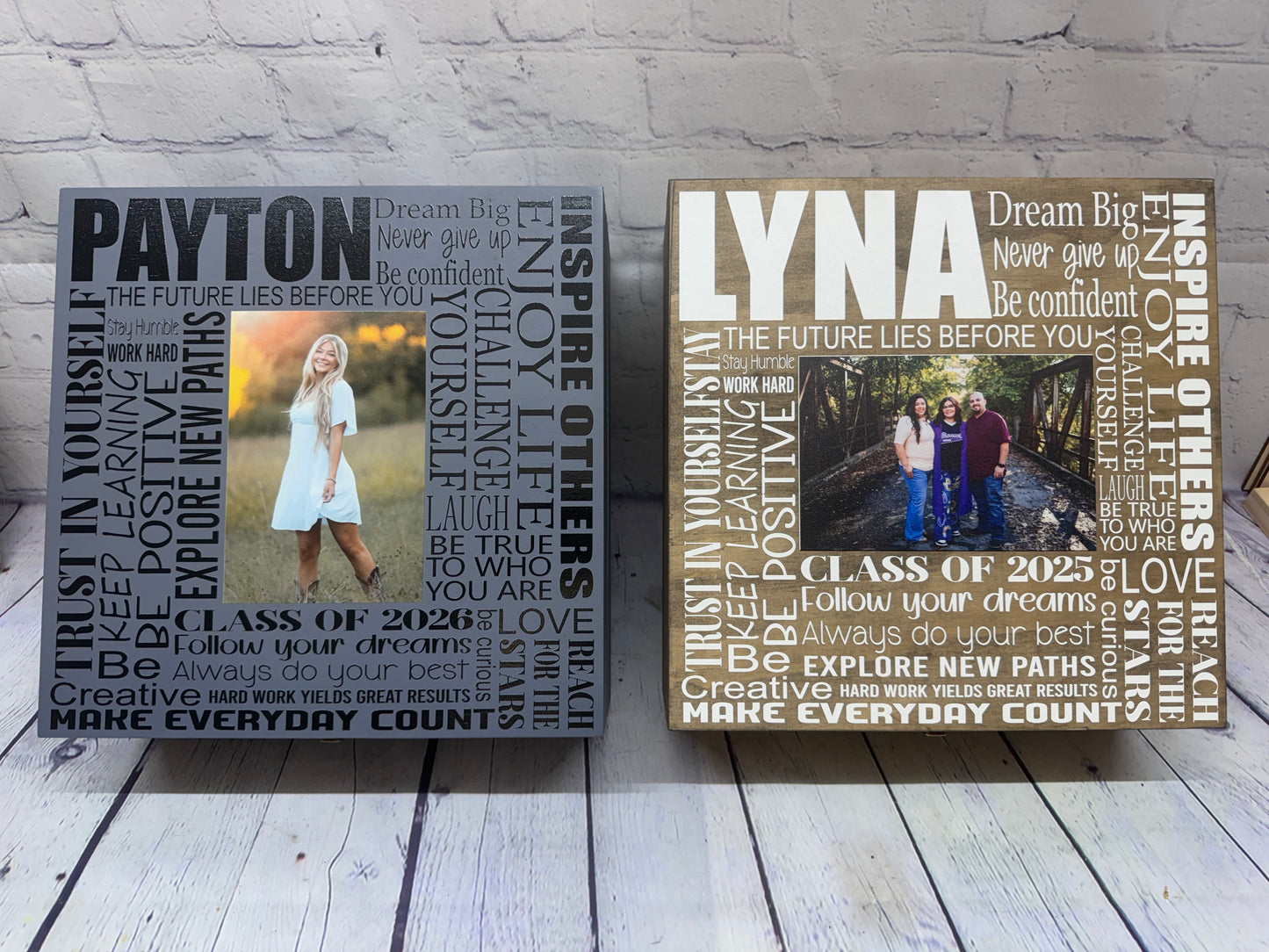 Personalized Graduation Keepsake Boxes