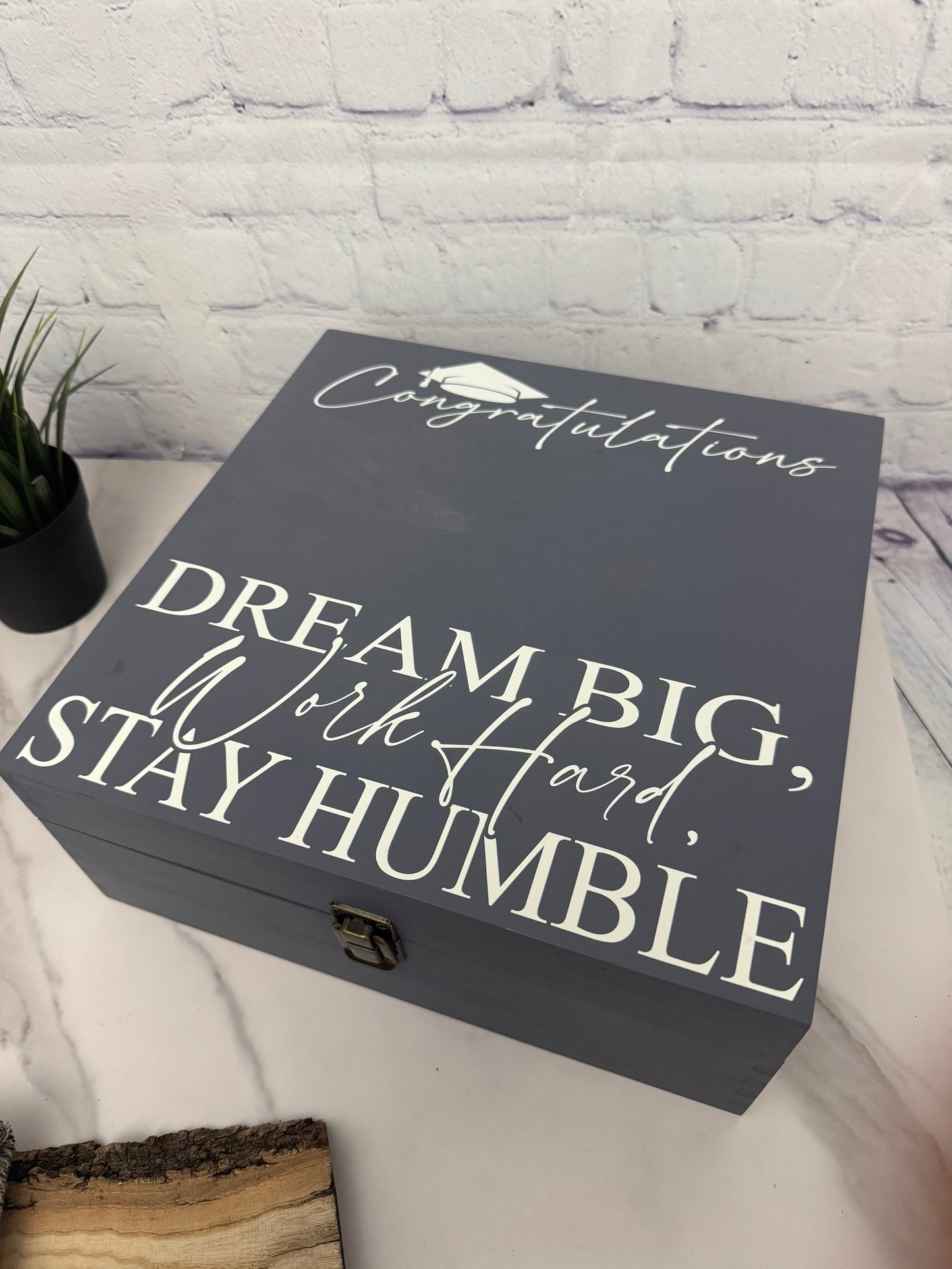 Personalized Graduation Keepsake Boxes