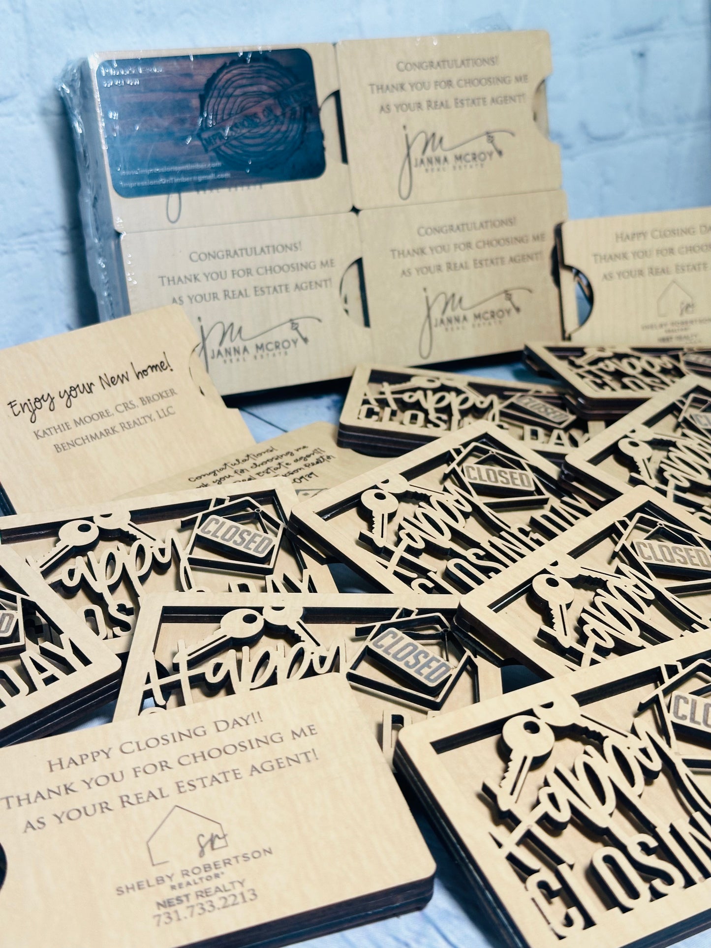 Closing Day Gift Card Holder