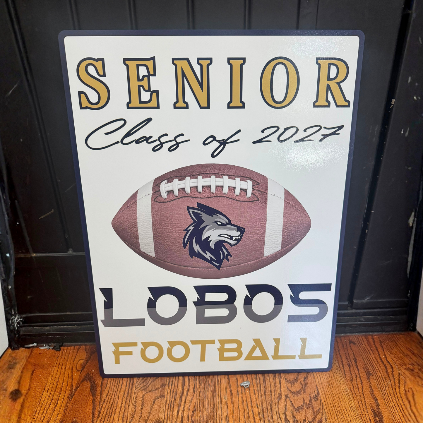 LEHS Football Yard Sign