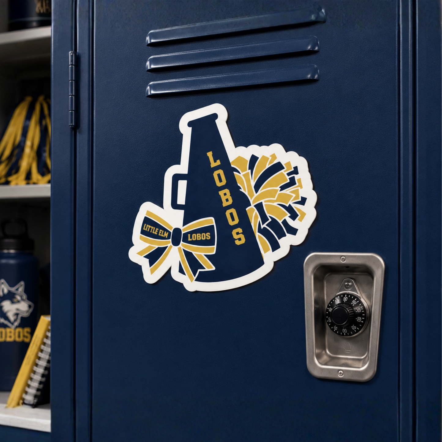 Personalized Locker Magnets