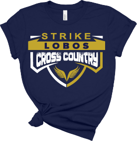 T-Shirt Cross Country - STRIKE LOBOS