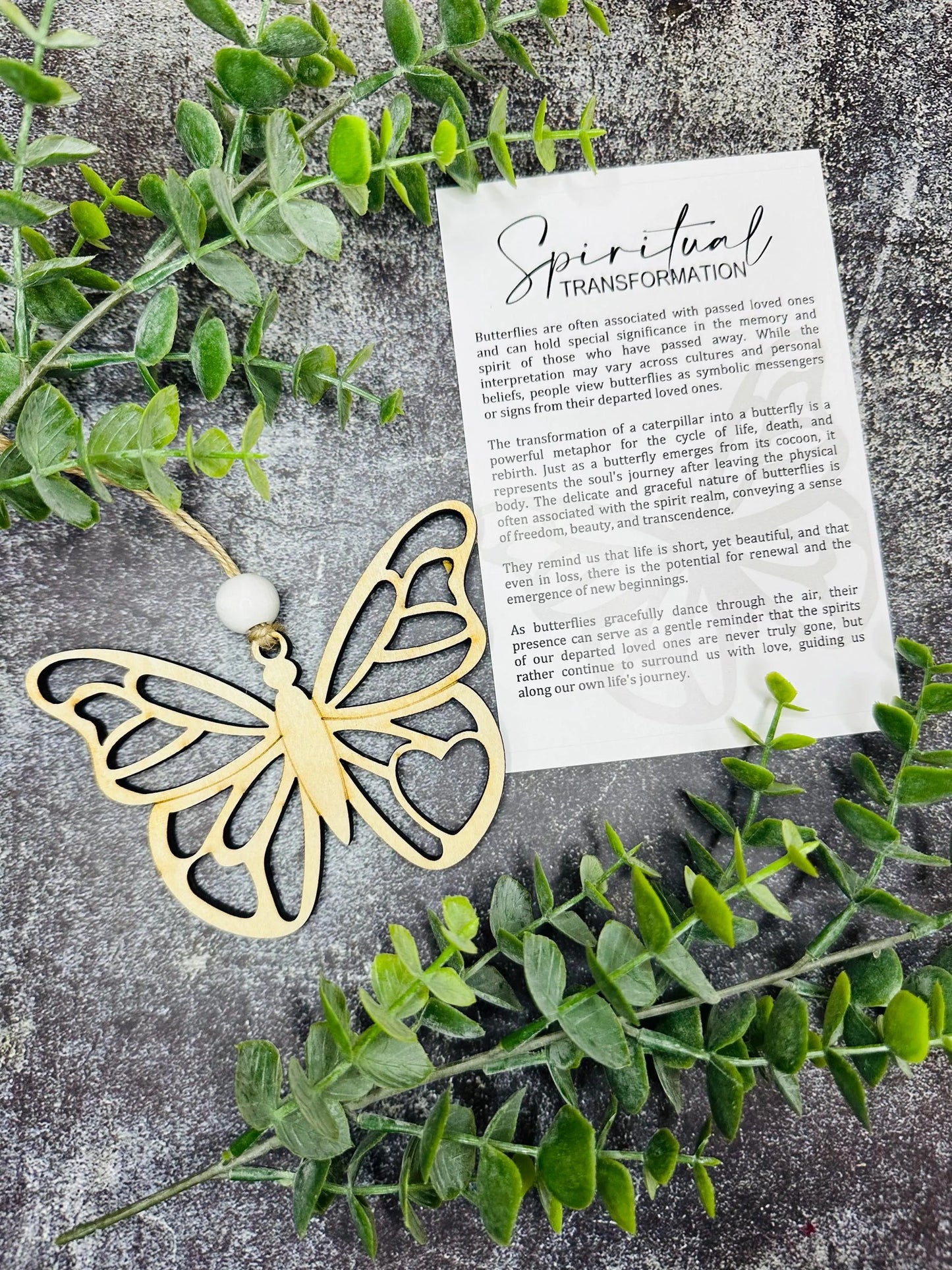Spiritual Transformation Butterfly Ornament β Embrace Change and Renewal - Butterfly Ornament