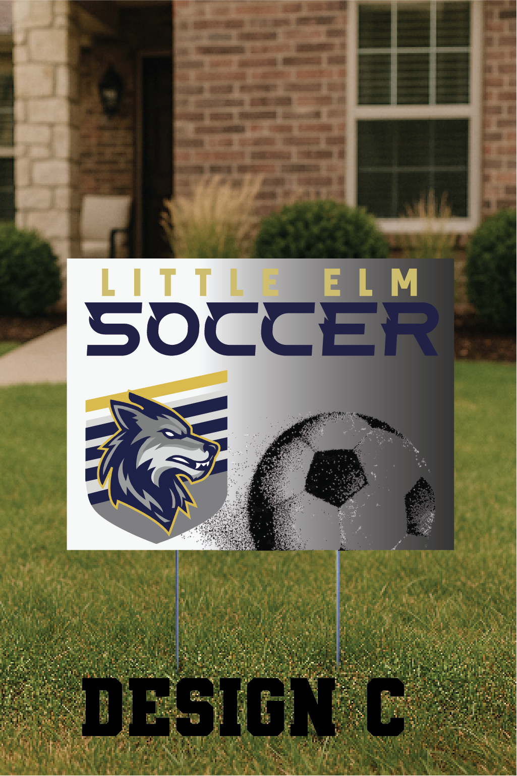 Boys Soccer Yard Signs