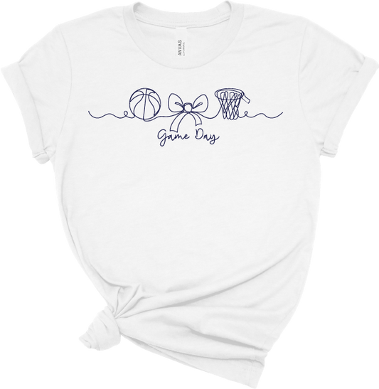 T-Shirt Basketball - Cute Game Day