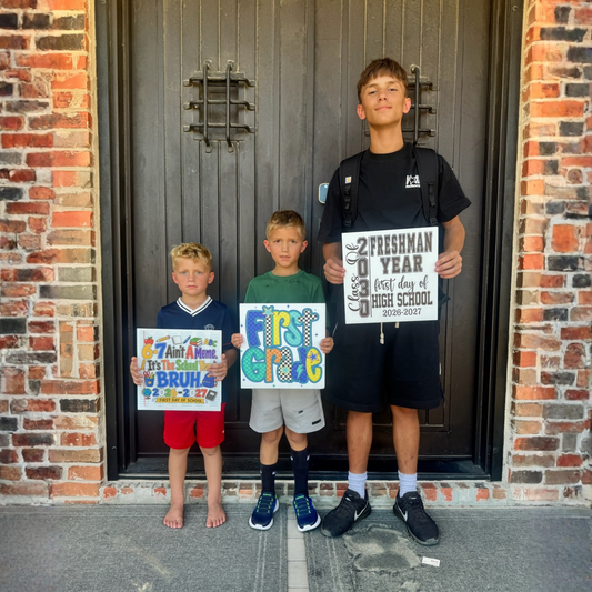 Back to School Sign