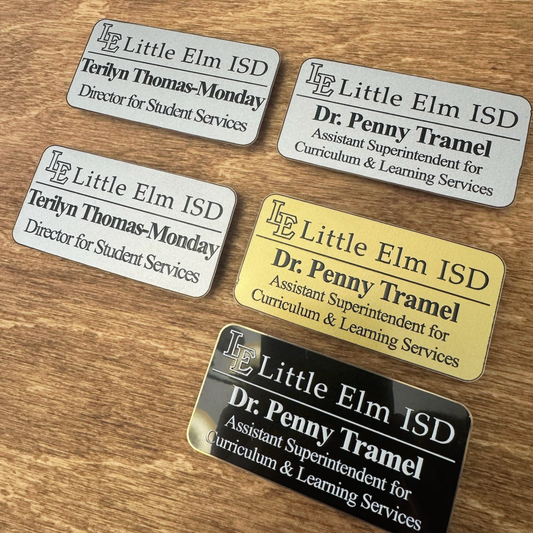 Staff Name Badge