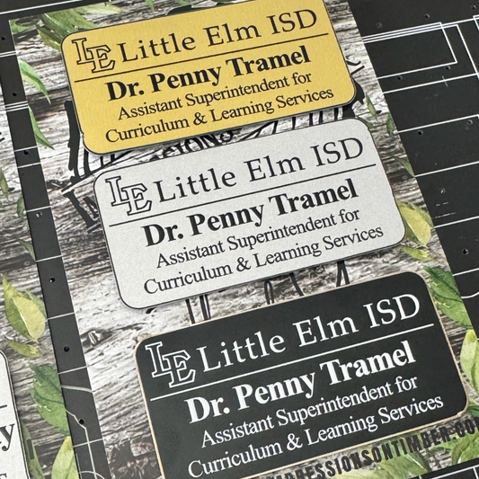 Staff Name Badge