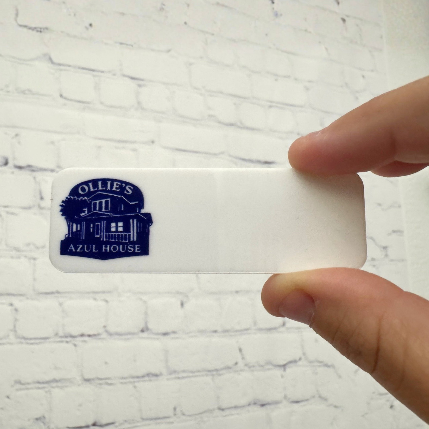 Personalized Write-On Name Badge