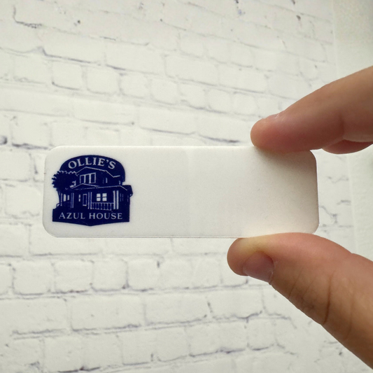 Personalized Write-On Name Badge