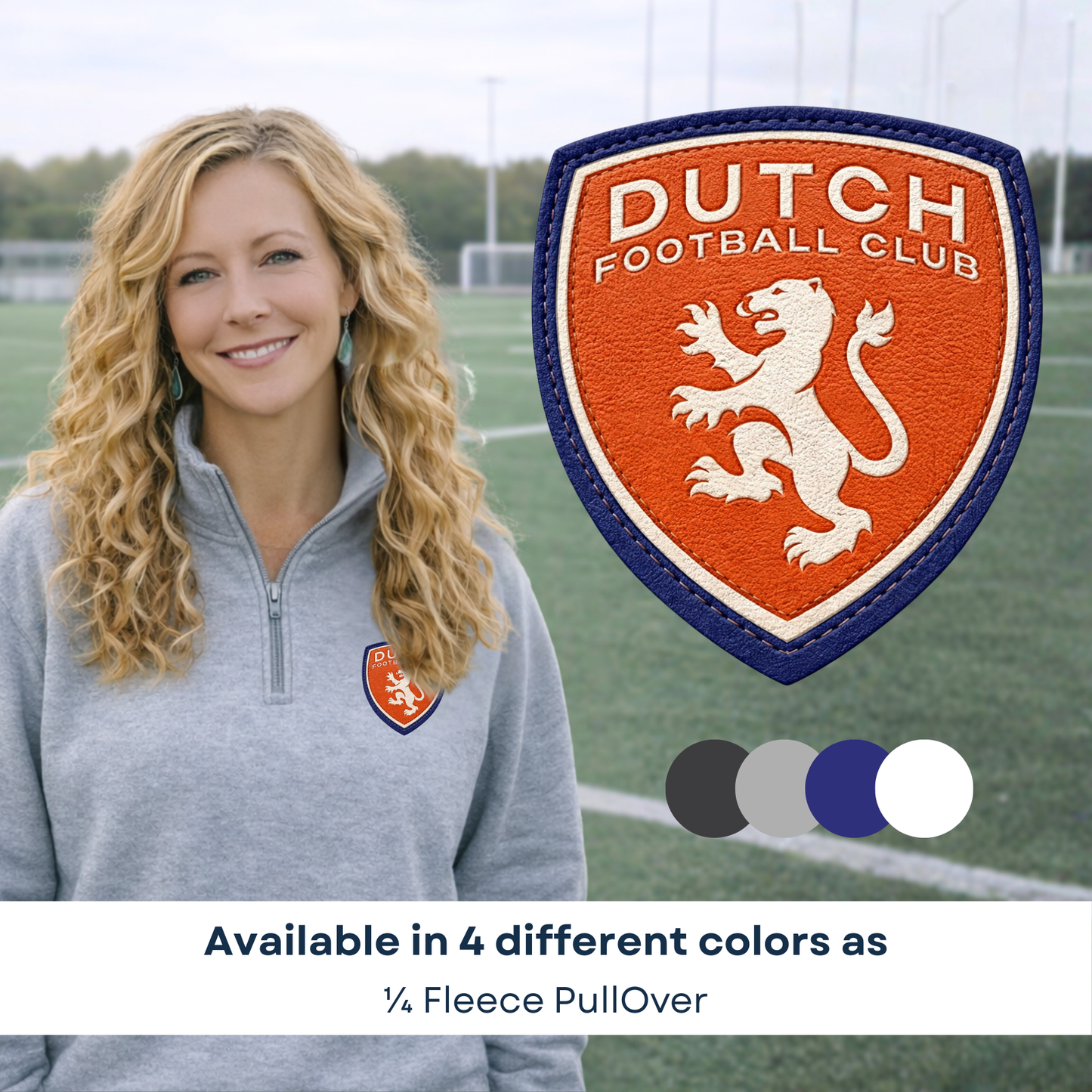 Dutch FC - Girls 1/4 Pullover