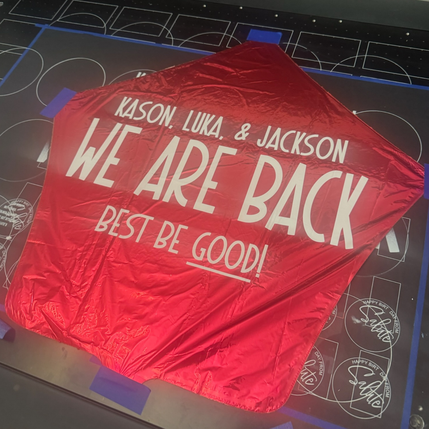 Personalized Mylar Ballon