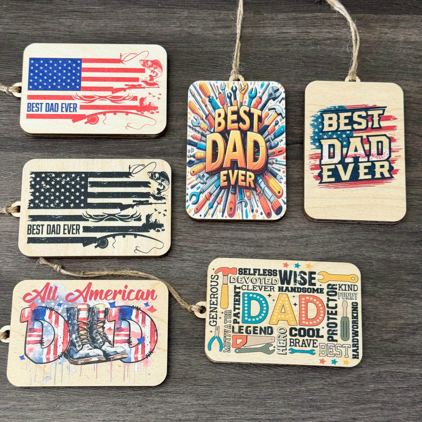 Fathers Gift Card/Credit Card Holder/Photo Frame