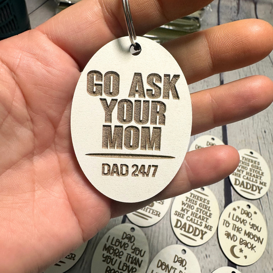Fathers Keychain