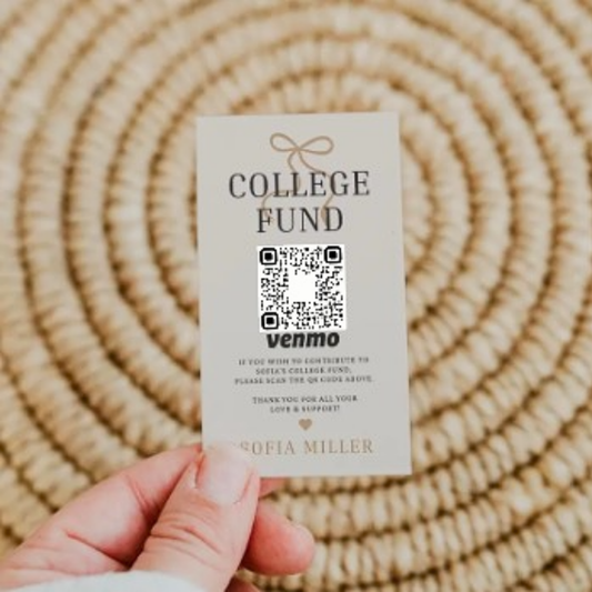 College Fund - Contribution Card