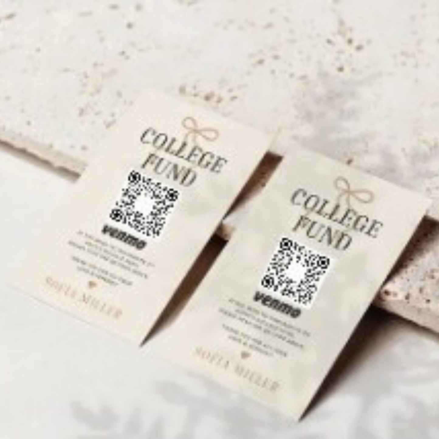College Fund - Contribution Card