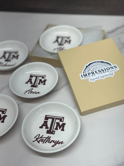 TAMU - College Jewelry Dish