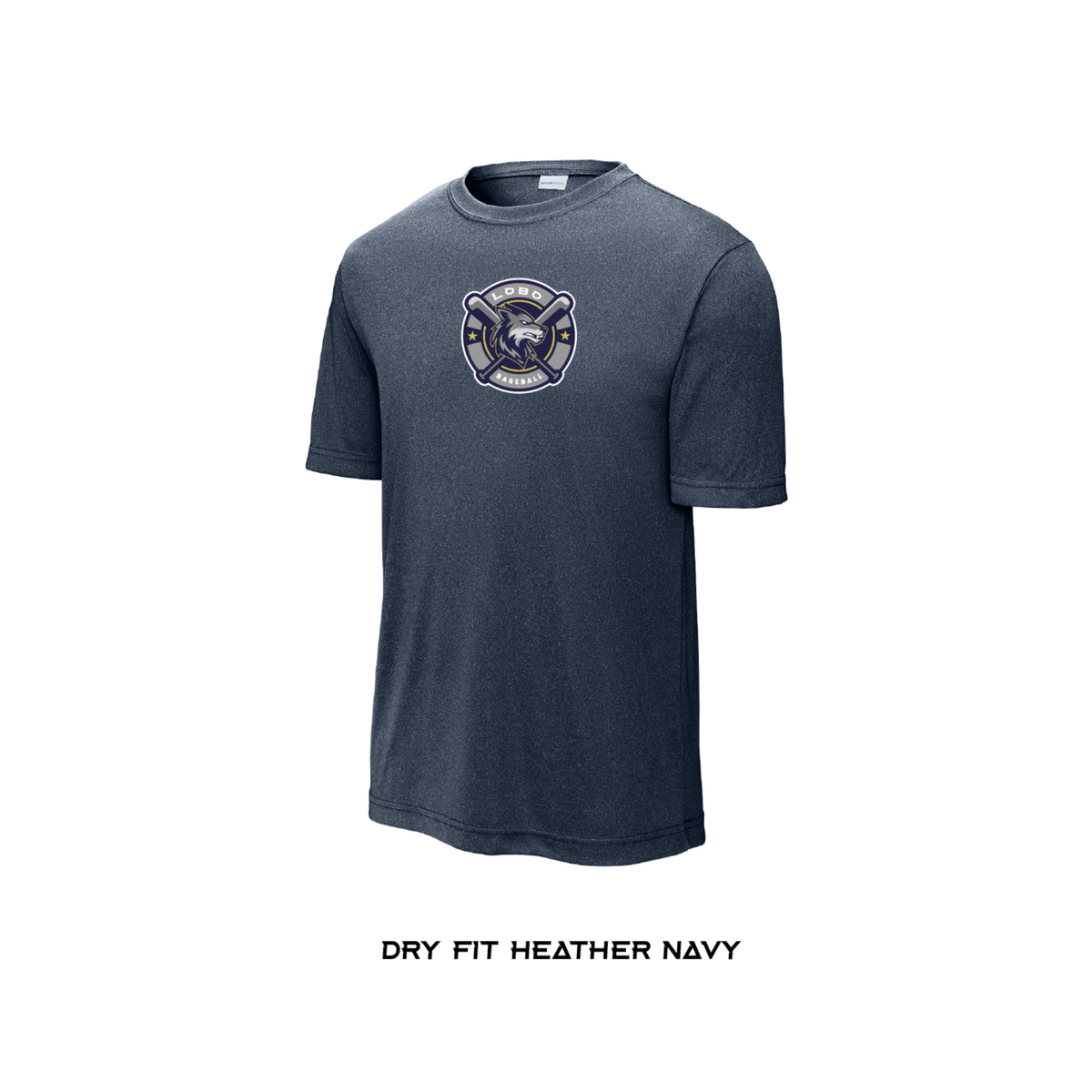 LEHS Baseball - Round Logo Dry Fit