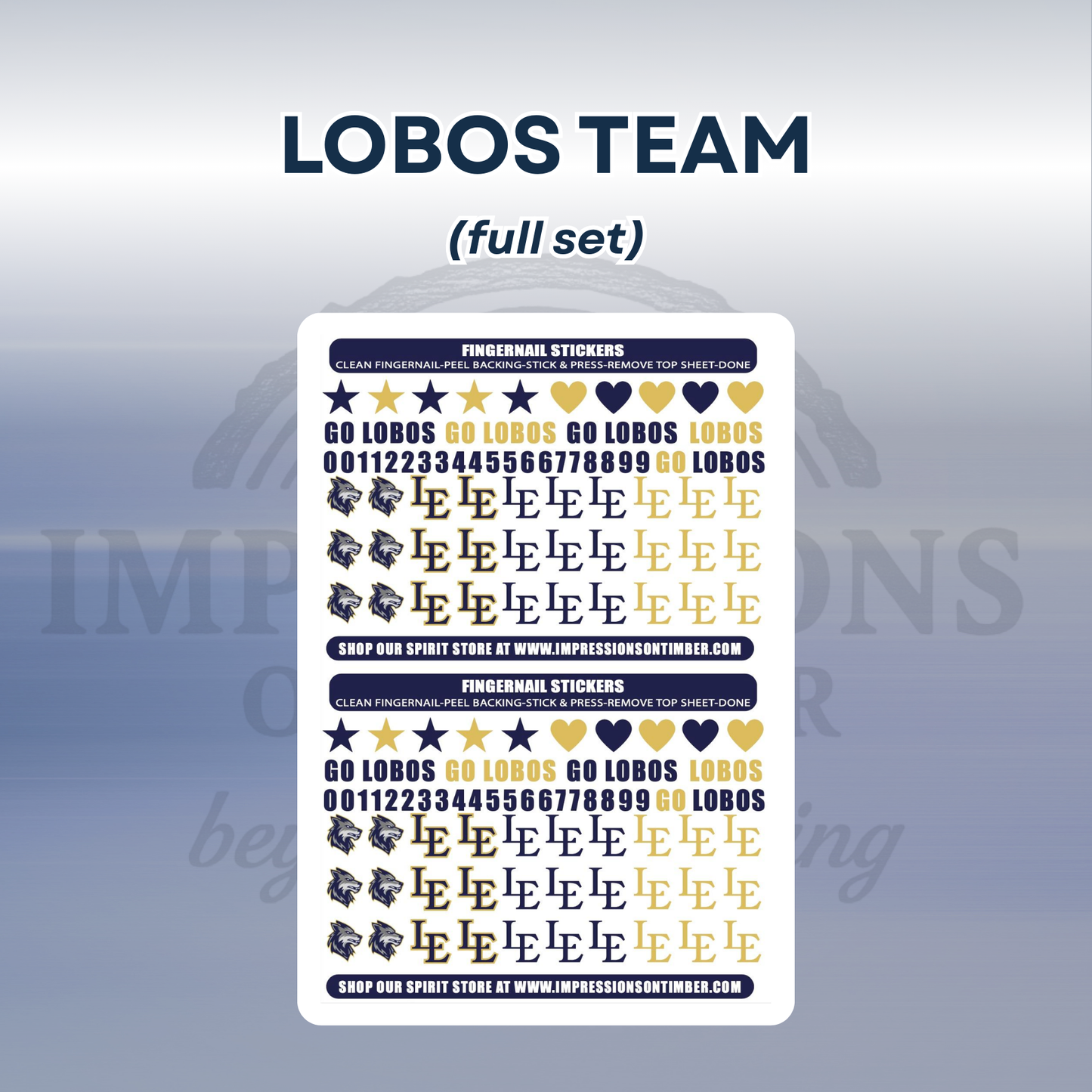LEHS - Nail Stickers