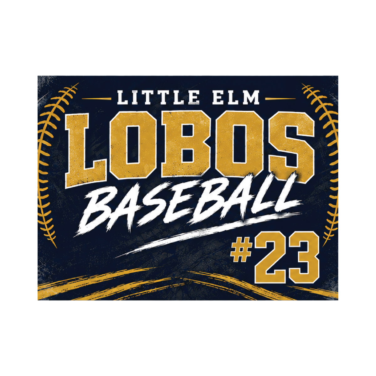 LEHS - Baseball Yard Sign