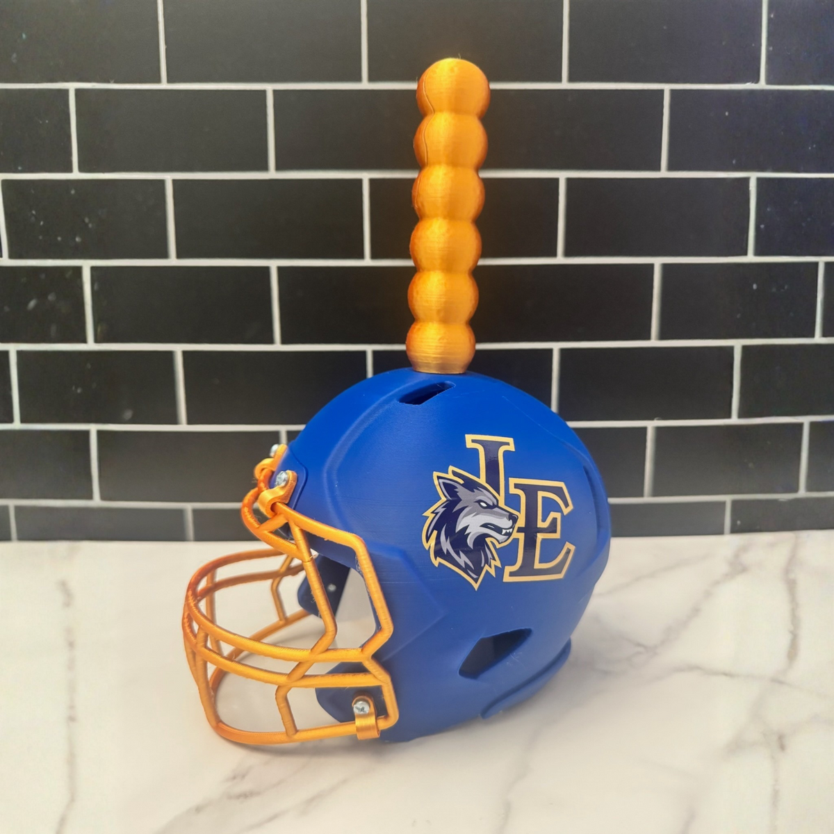 LOBOS - Football Helmet Cowbell