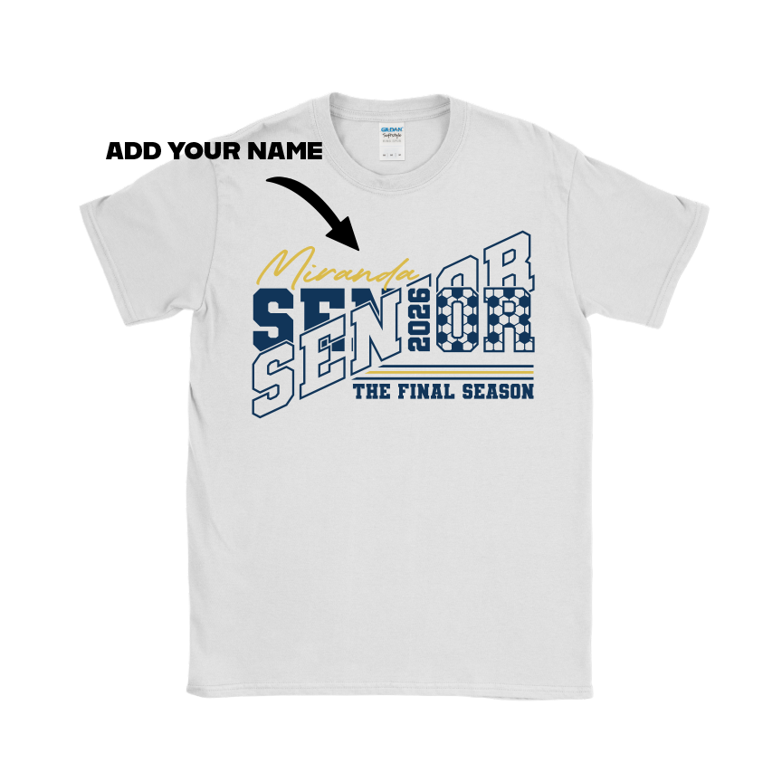 Personalized Senior Final Season Soccer