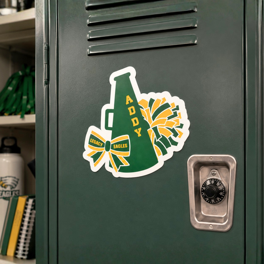 Personalized Locker Magnets