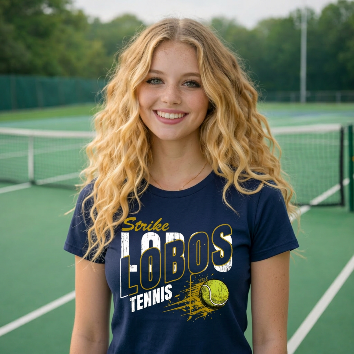 Strike Tennis - Lobos Velocity Tee (04)