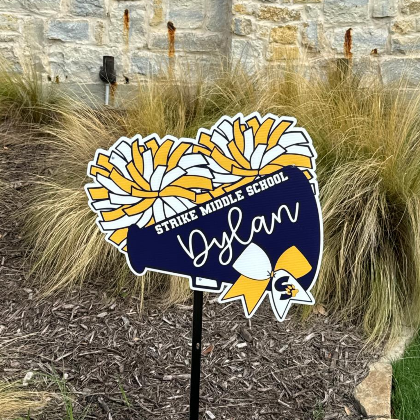 STRIKE - Cheer Yard Sign