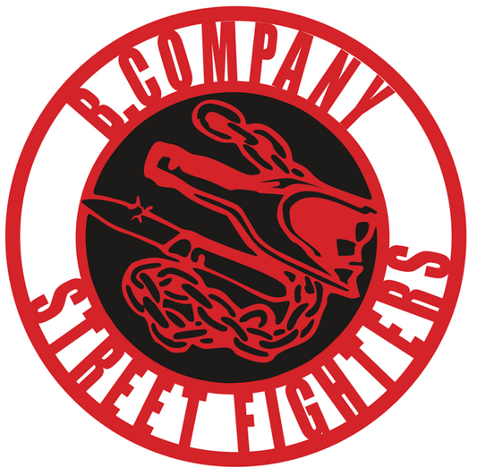 B-Company Metal Sign